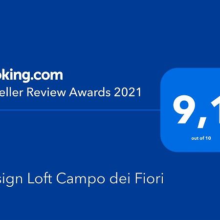 Design Loft Campo Dei Fiori Leilighet Roma Eksteriør bilde